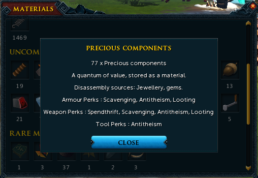 RuneScape 3 Precious Components Guide