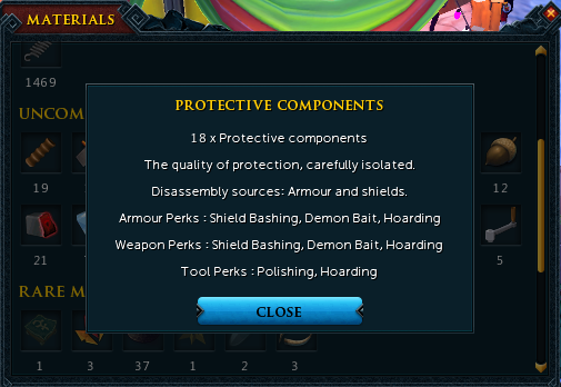 RuneScape 3 Protective Components Guide